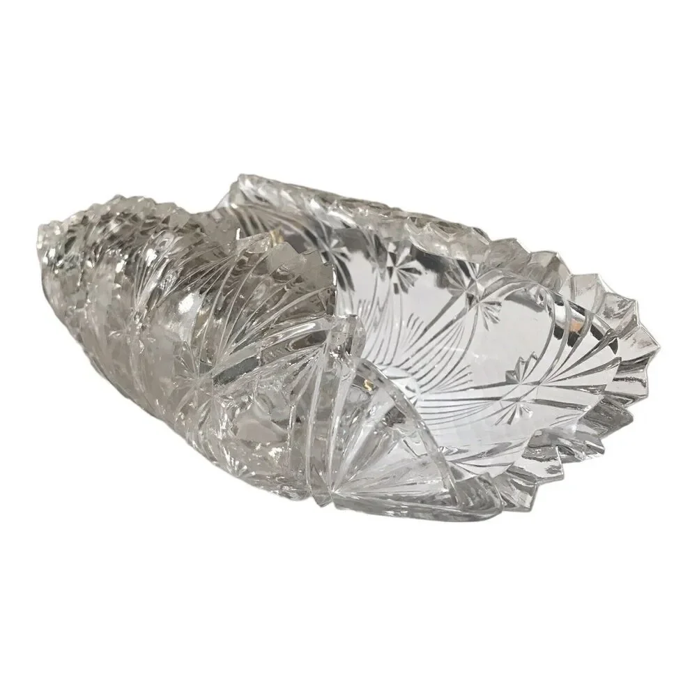 Antique Duncan & Miller Relish Dish‎ clear EAP